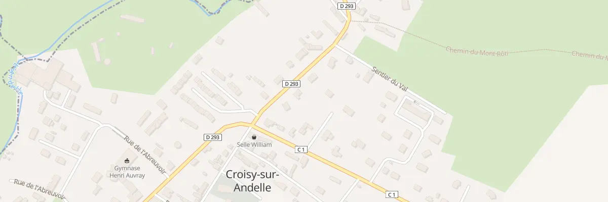 Plan du 6 Rue de la Gare à Croisy-sur-Andelle