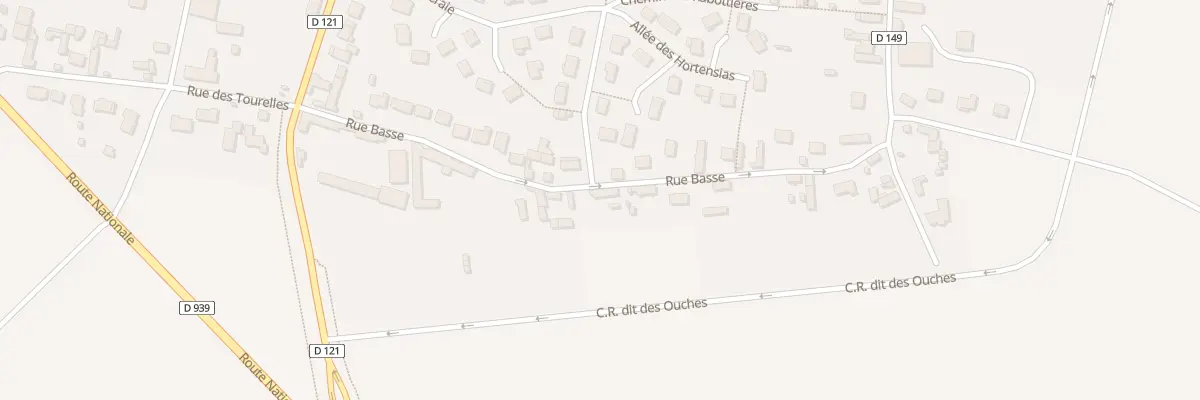 Plan du 8 Rue Basse à Bailleau-l’Évêque