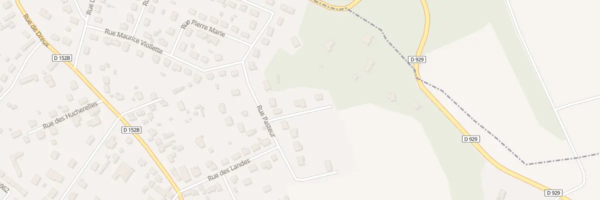 Plan du 15 Rue Pasteur à Luray