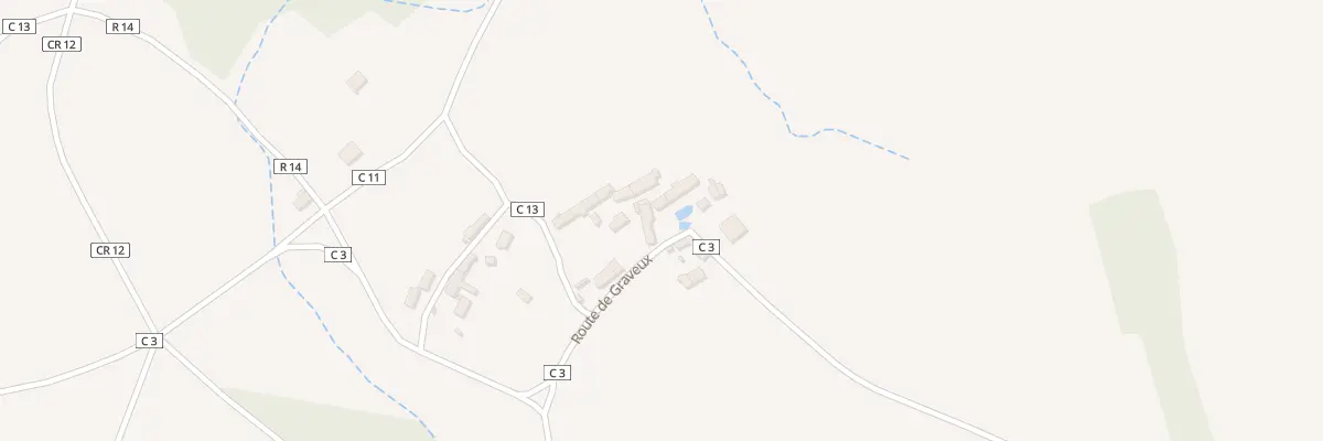 Plan du 15 Rte du Graveux à Châteauvieux