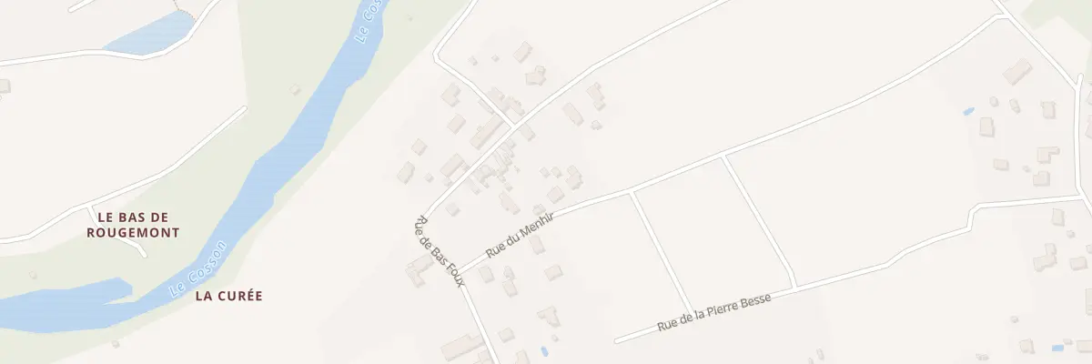 Plan du 11 Rue du Menhir à Vineuil