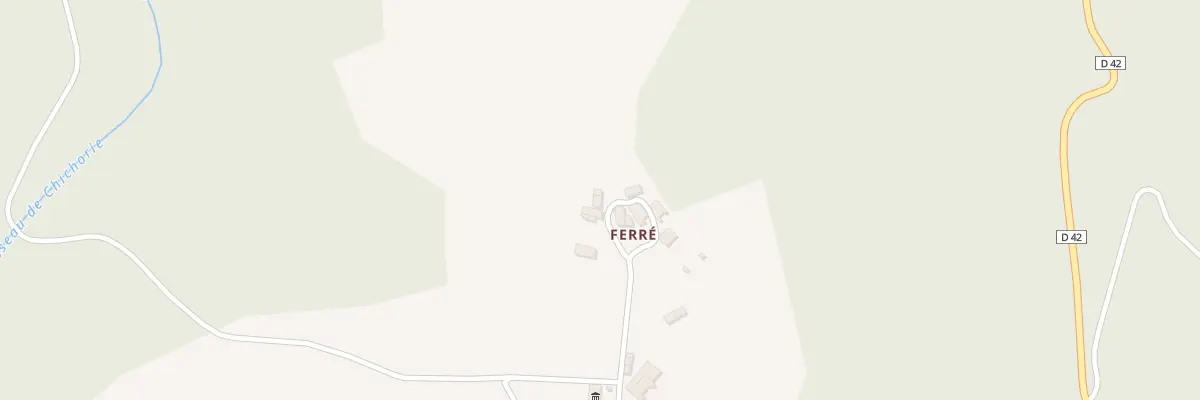 Plan du 34 Ferre à Larbont