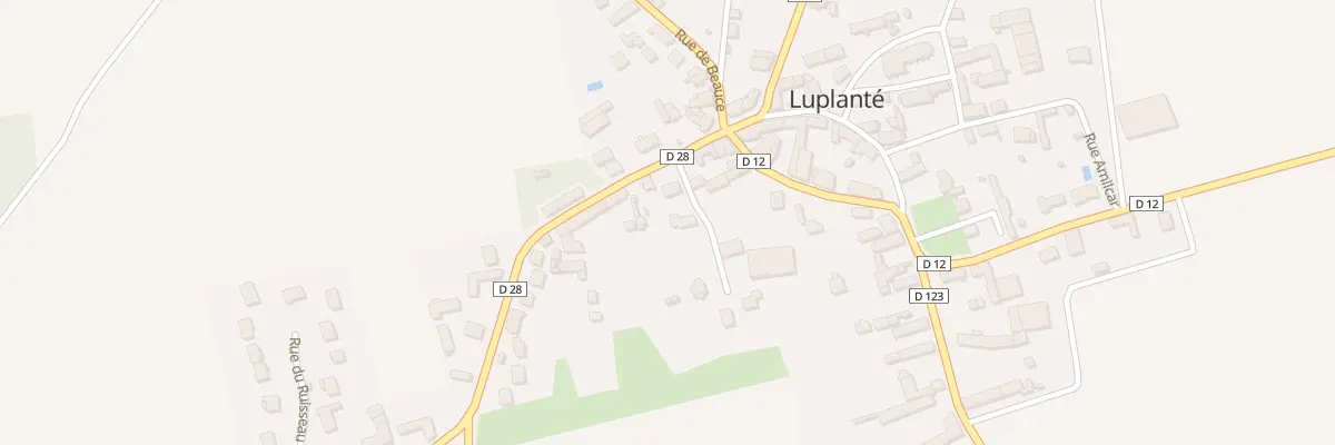 Plan du 10 Rue de l’Europe à Luplanté
