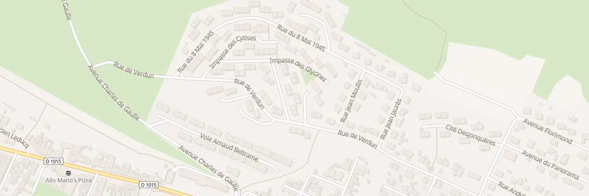 Plan du 7 Rue des Genets à Mers-les-Bains