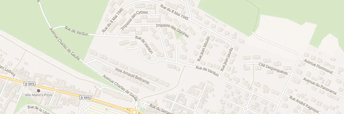Plan du 1 Rue des Genets à Mers-les-Bains