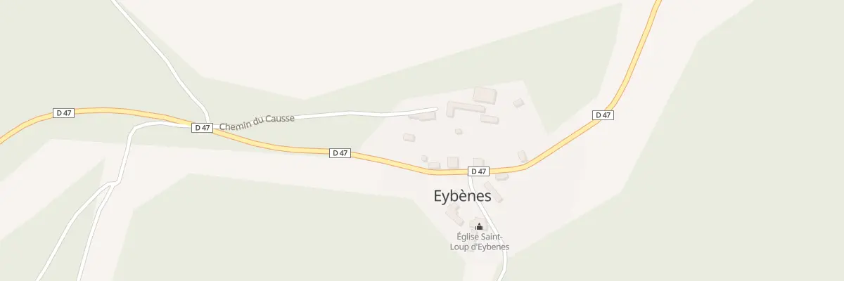 Plan du 362 Eybenes à Salignac-Eyvigues