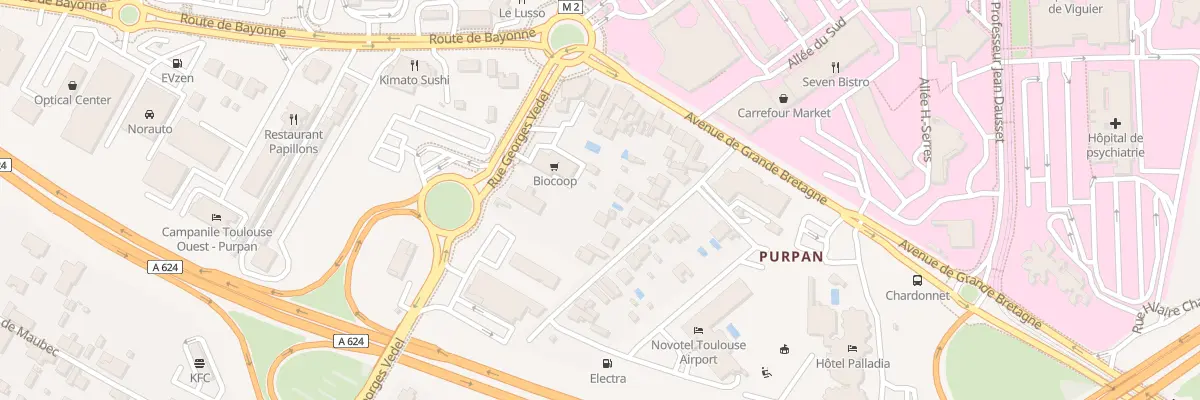 Plan du 10 Imp de Maubec à Toulouse