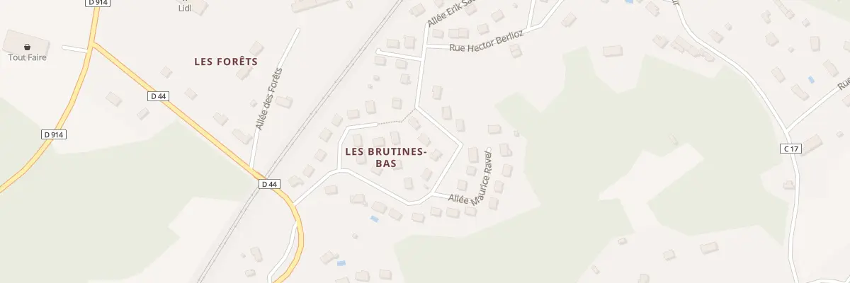 Plan du 19 Rue Hector Berlioz à Ambazac