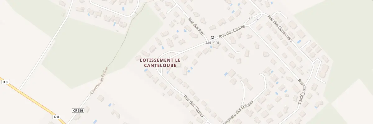 Plan du 21 Rue des Cèdres à Montauban