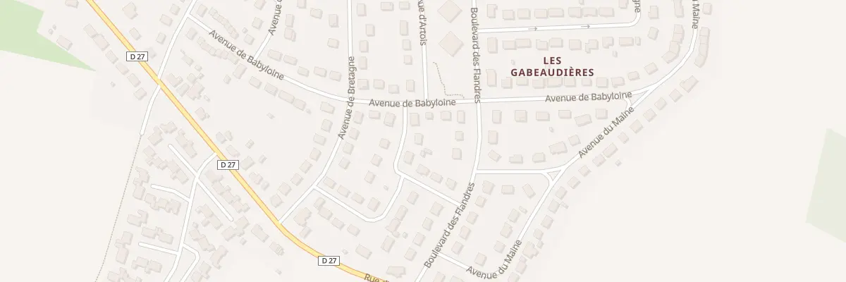Plan du 3 Av de Bourgogne à Bonneval