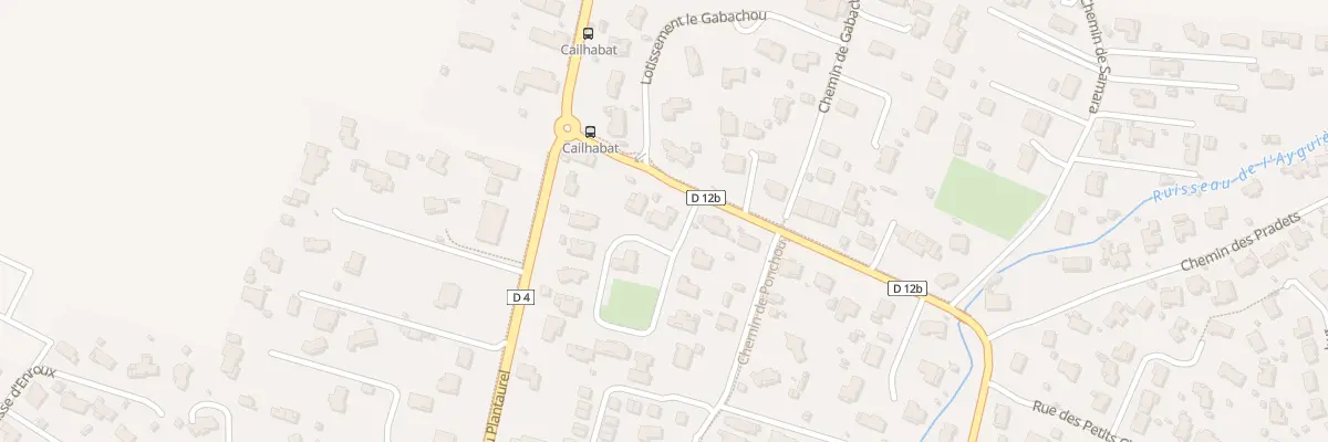 Plan du 1 Che de Cailhabat à Labarthe-sur-Lèze