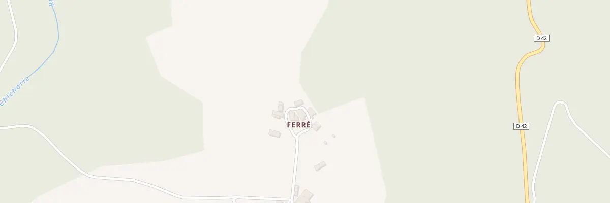 Plan du 26 Ferre à Larbont