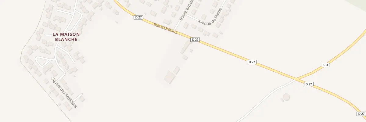Plan du 56C Rue d’Orléans à Bonneval