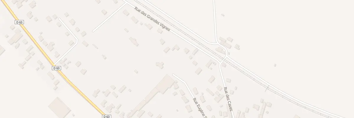 Plan du 7 Rue des Grandes Vignes à Noyers-sur-Cher