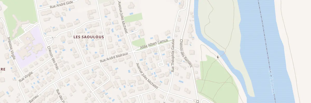 Plan du 6 All Albert Camus à Blagnac