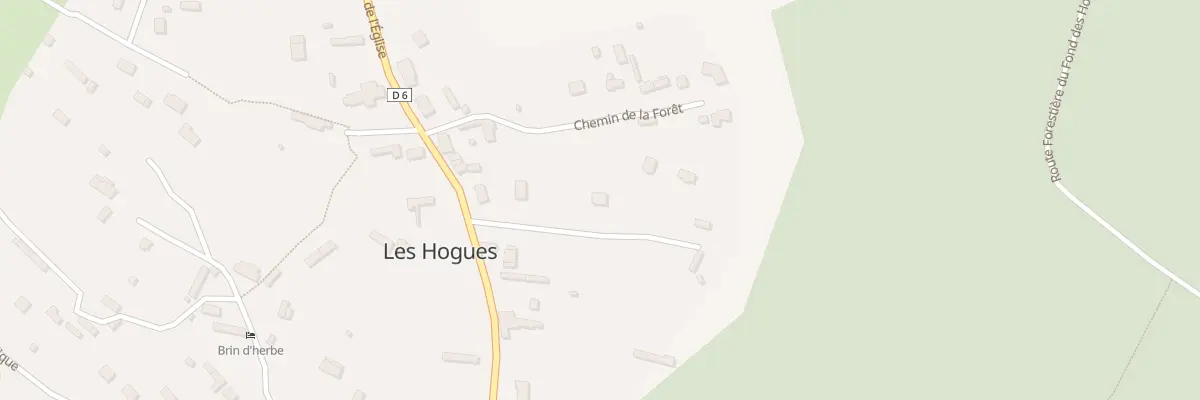 Plan du 28B Rue des Ecoles aux Hogues