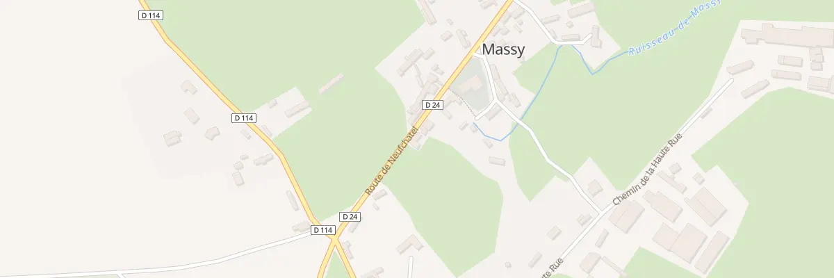 Plan du 5023 Le Bourg à Massy