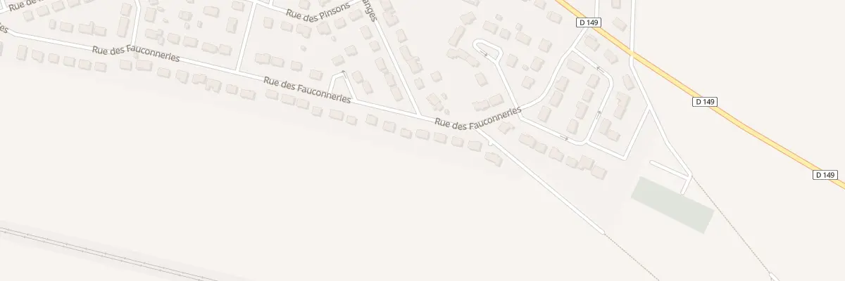 Plan du 62 Rue des Fauconneries à Amilly