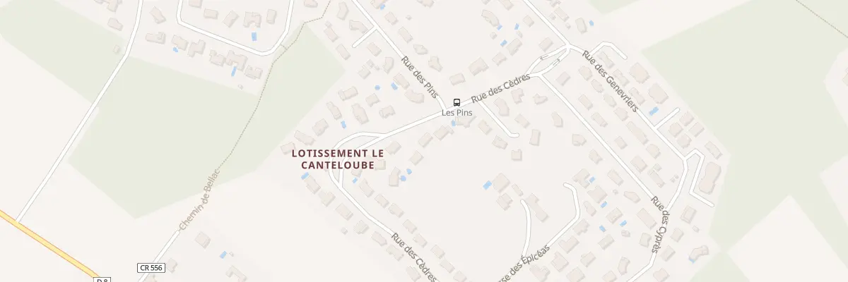 Plan du 17 Rue des Cèdres à Montauban