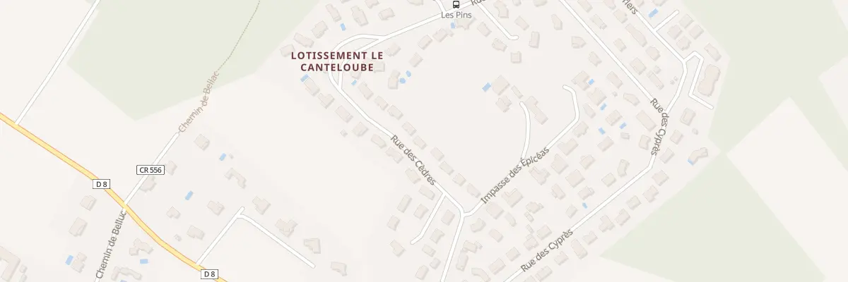 Plan du 37 Rue des Cèdres à Montauban