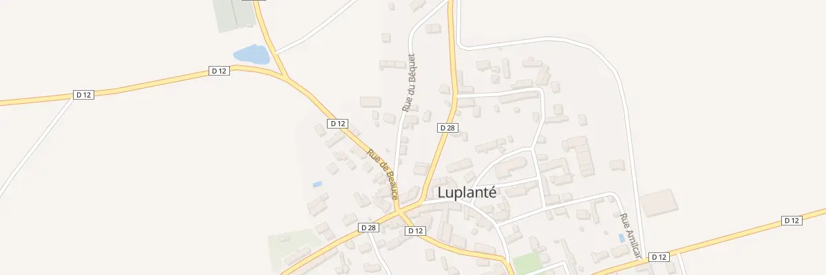 Plan du 3 Rue du Béquet à Luplanté