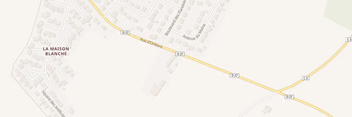 Plan du 56A Rue d’Orléans à Bonneval
