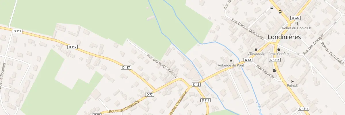 Plan du 5223 Rue des Verts Glaieuls à Londinières