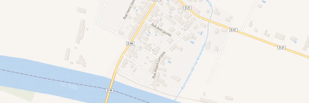 Plan du 5 Rue de Strasbourg à Reyniès