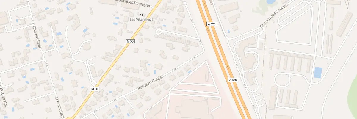 Plan du 29 Rue Jean Doujat à Toulouse