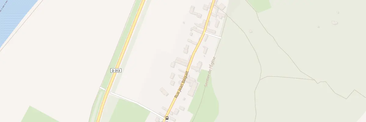 Plan du 38B Rue Jean Bequet à Vézillon