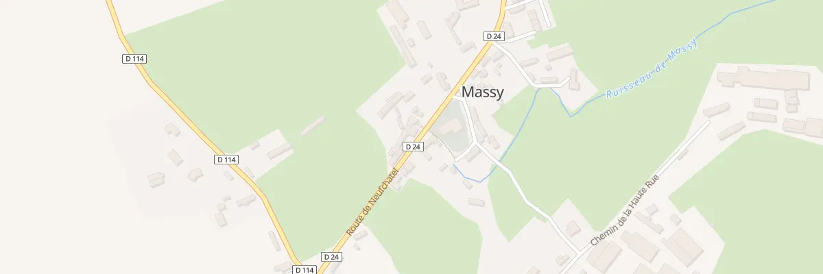 Plan du 5031 Le Bourg à Massy