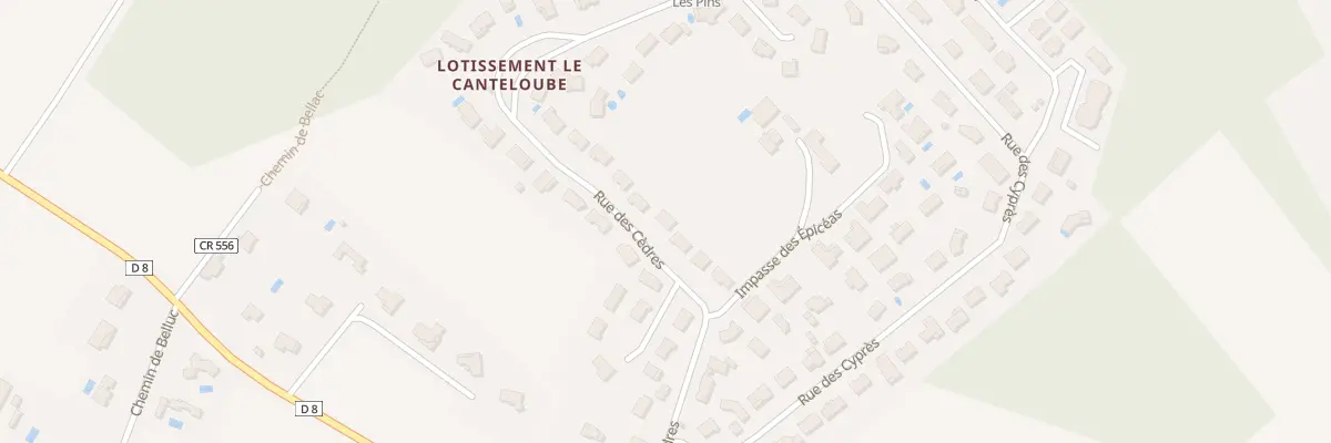 Plan du 39 Rue des Cèdres à Montauban