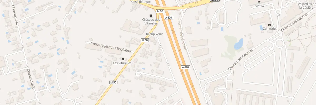 Plan du 47 Rue Jean Doujat à Toulouse
