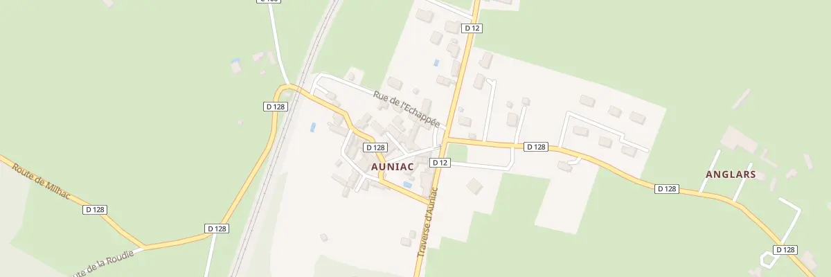 Plan du 5083 Auniac à Anglars-Nozac