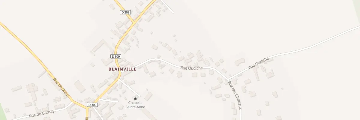 Plan du 17 Rue Oudiche à Marville-Moutiers-Brûlé