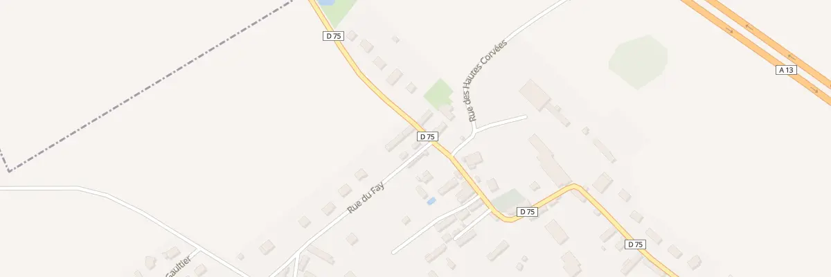 Plan du 1 Rue de la Commanderie à Saint-Vincent-des-Bois