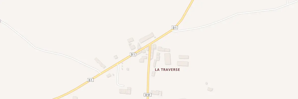 Plan du 71 La Traverse à Fromental