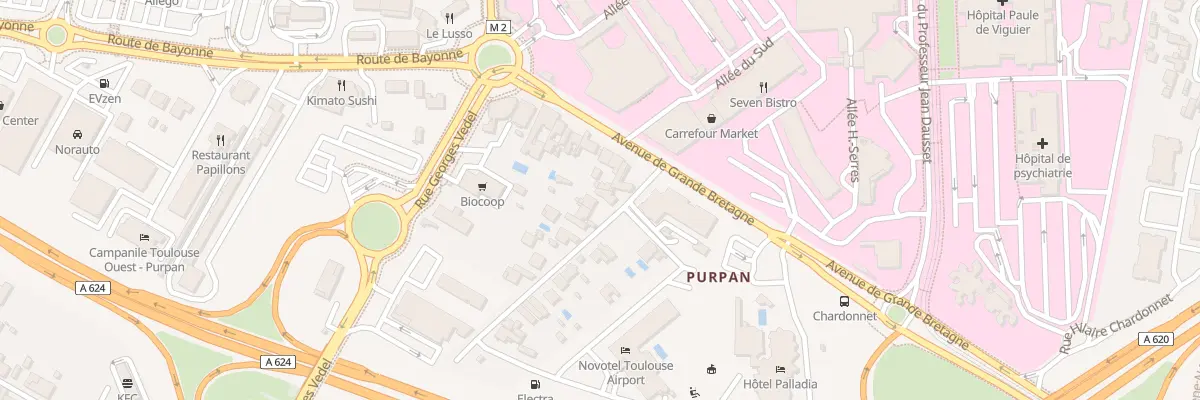 Plan du 4 Imp de Maubec à Toulouse