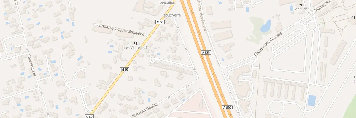 Plan du 39 Rue Jean Doujat à Toulouse