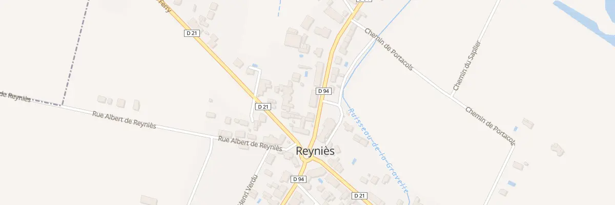 Plan du 5 Rue du Mal Foch à Reyniès