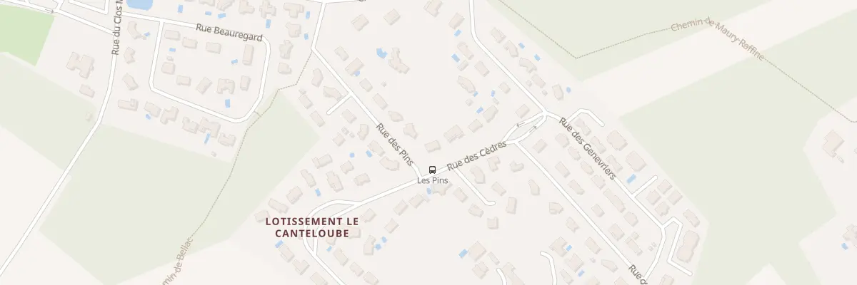 Plan du 22 Rue des Cèdres à Montauban