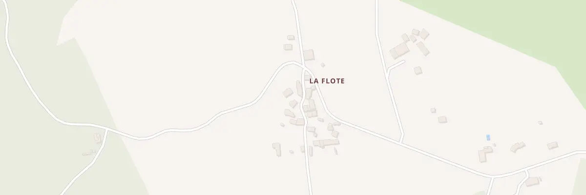 Plan du 5213 La Flote Ouest à Château-Chervix
