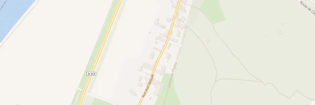 Plan du 38A Rue Jean Bequet à Vézillon