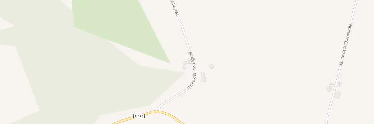 Plan du 5184 Pra Segeas à Yssandon