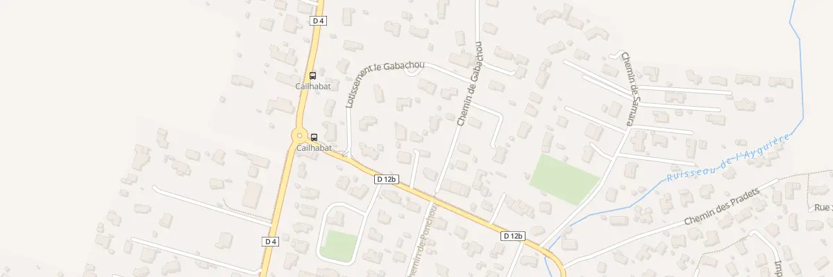 Plan du 976 Che de Cailhabat à Labarthe-sur-Lèze
