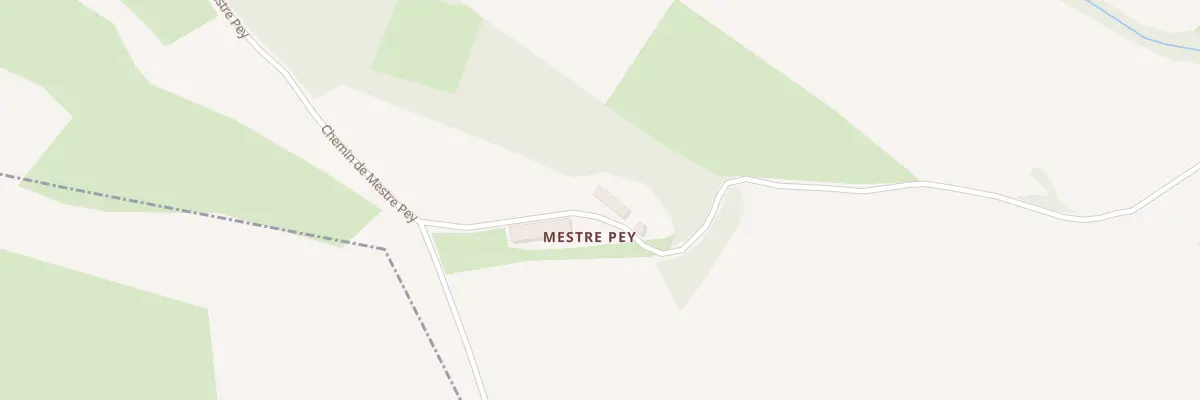 Plan du 1031 Che de Mestre Pey à Saint-Ybars