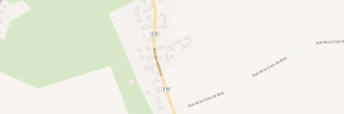 Plan du 39 Rue des Antonins à Saint-Rémy-Boscrocourt