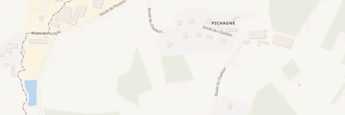 Plan du 11 Pichagne à La Feuillade