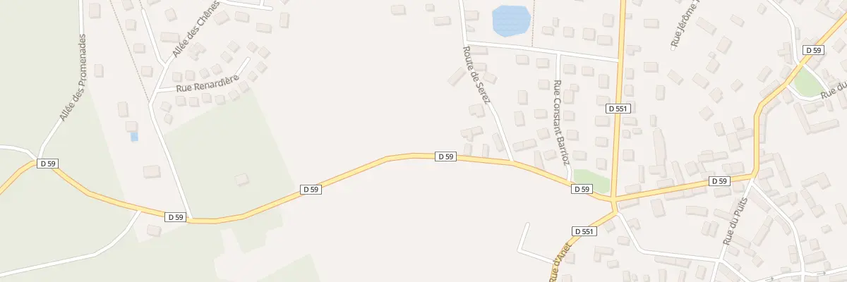 Plan du 34 Rte de Nonancourt à La Couture-Boussey