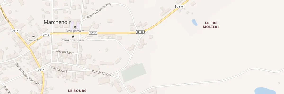 Plan du 30 Rue de l’Eglise à Marchenoir